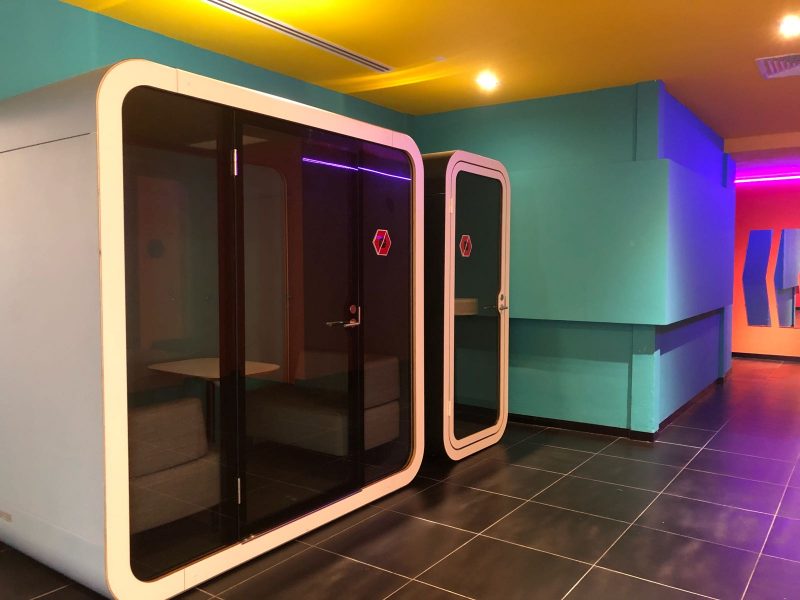 new framery booths arrived to HUONE Singapore