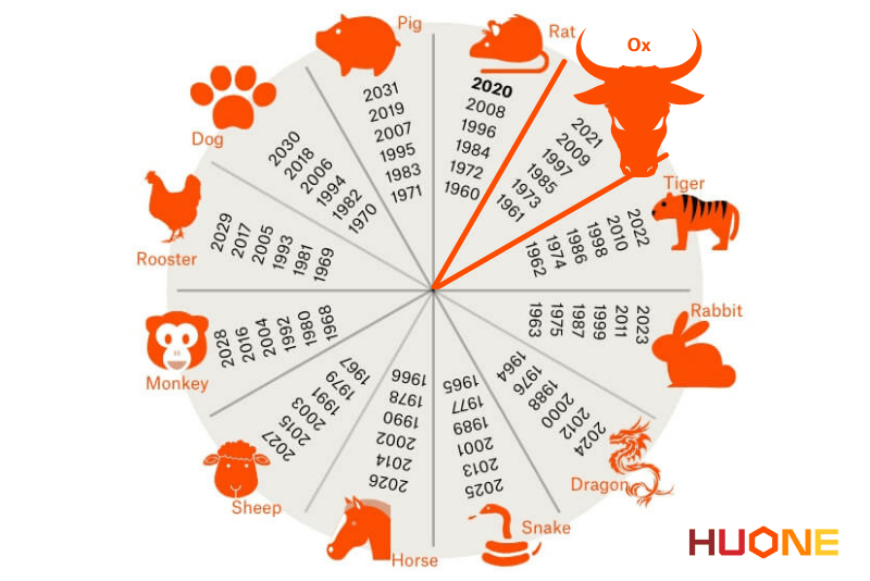 zodiac signs huone chinese new year