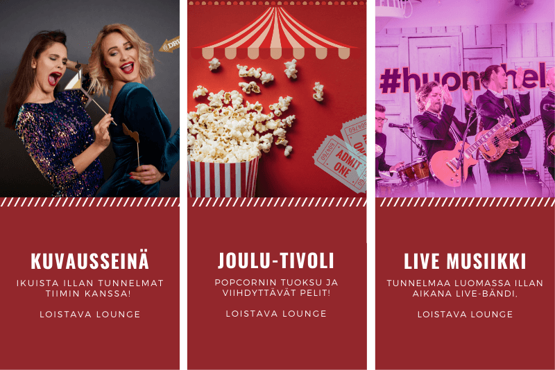 Joulu-Tivoli ohjelma 19.11 HUONE Helsinki