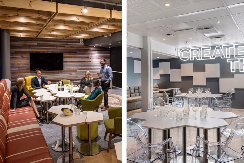 Team christmas lunch at HUONE Helsinki