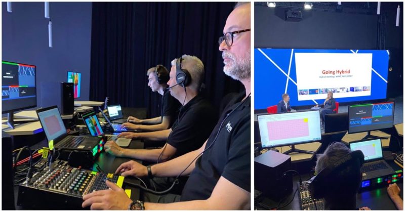 Popup-studiet har ligget i vores Theatre Room med plads til 80 personer. Livehouse og HUONE Copenhagen